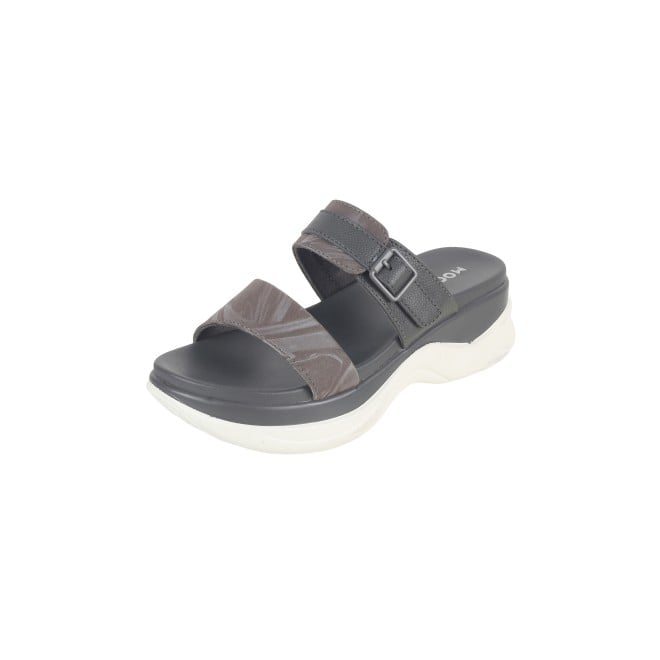 Mochi Women Grey Casual Slip Ons (SKU: 41-900326-14-36)