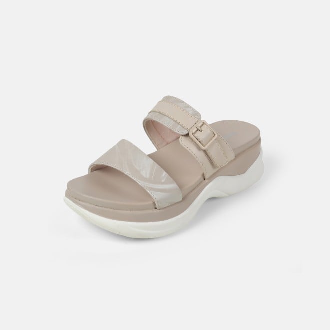 Mochi Women Beige Casual Slip Ons (SKU: 41-900326-20-36)