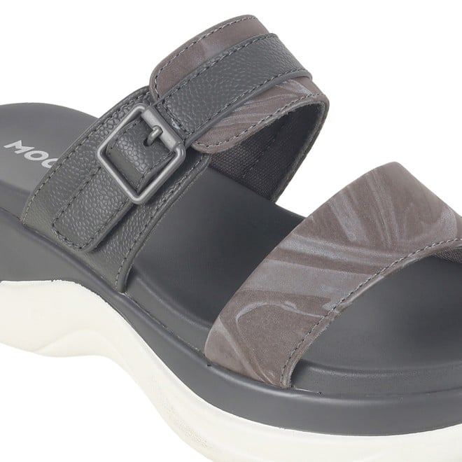 Mochi Women Grey Casual Slip Ons (SKU: 41-900326-14-36)