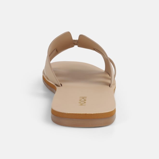 Mochi Women Off-White Casual Slip Ons (SKU: 41-9140-66-36)