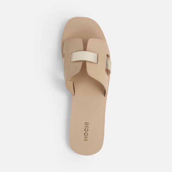 Mochi Women Off-White Casual Slip Ons (SKU: 41-9140-66-36)