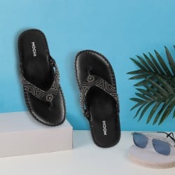 Women Black Casual Slippers