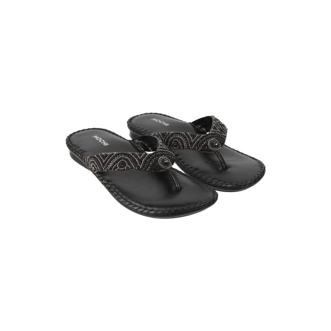 Mochi Women Black Casual Slippers (SKU: 44-1121L-11-42)