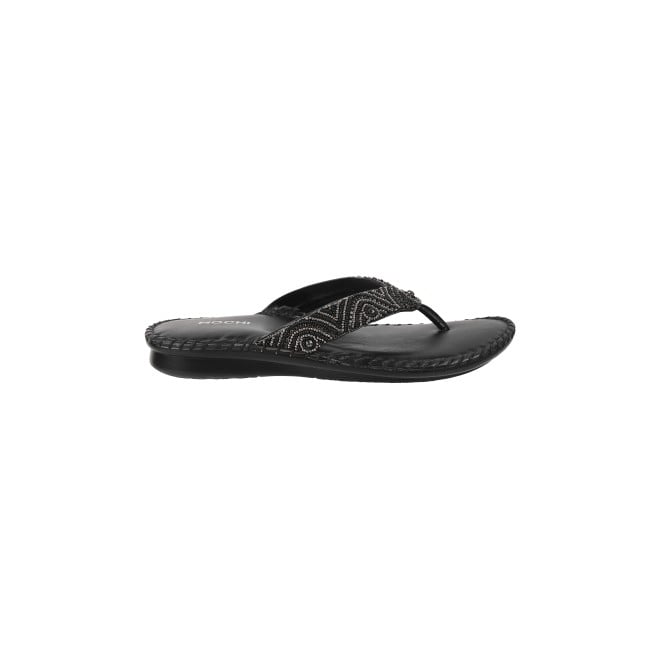 Mochi Women Black Casual Slippers (SKU: 44-1121L-11-42)