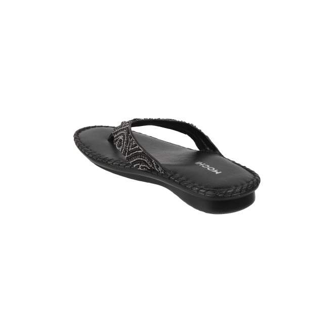 Mochi Women Black Casual Slippers (SKU: 44-1121L-11-42)