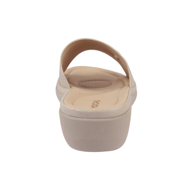 Mochi Women Beige Casual Slip Ons (SKU: 44-117-20-39)