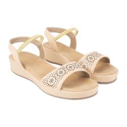 Women Beige Casual Sandals