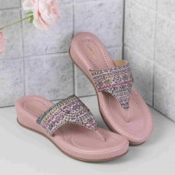 Women Purple Casual Slippers