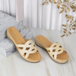 Women Gold Party Sandals