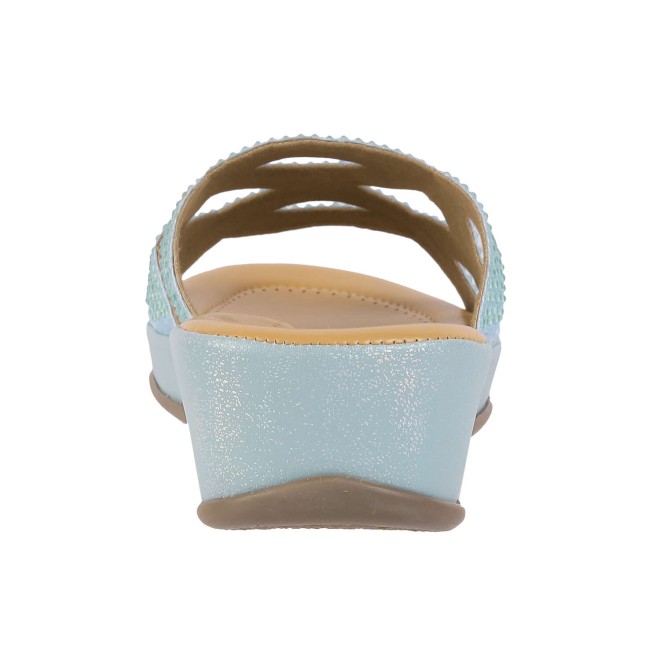 Mochi Women Blue Party Sandals (SKU: 44-161-45-36)