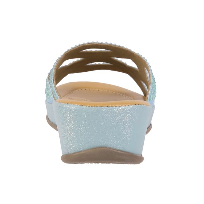 Mochi Women Blue Party Sandals (SKU: 44-161-45-37)