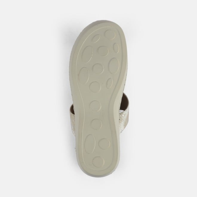 Mochi Women Beige Casual Slip Ons (SKU: 44-1677-20-36)