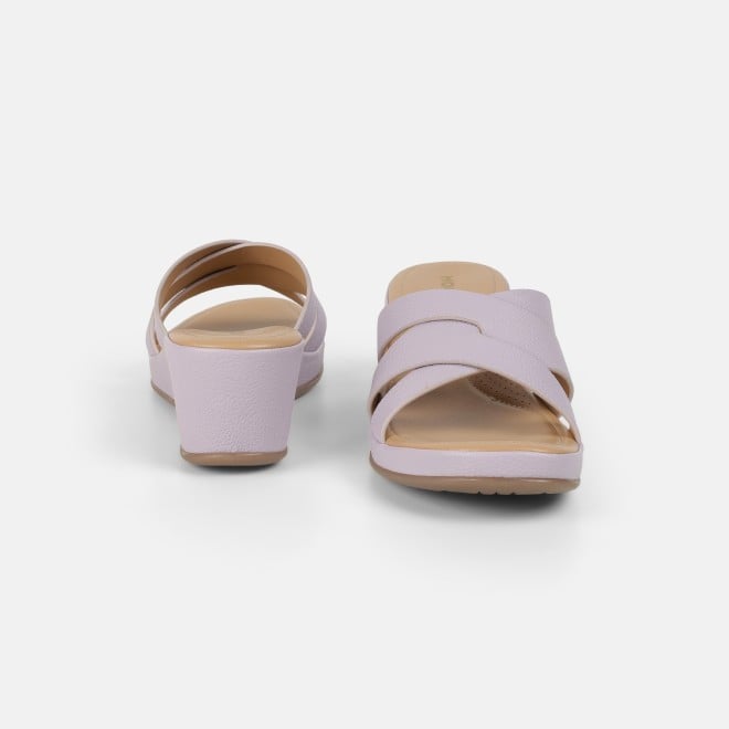 Mochi Women Purple Casual Slip Ons (SKU: 44-181-26-36)