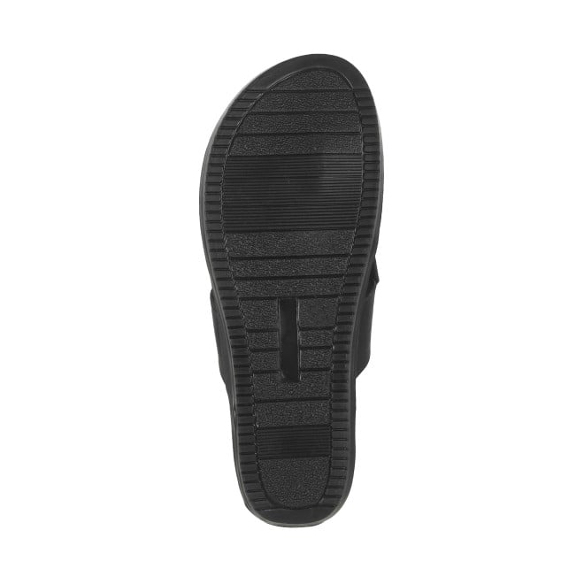 Mochi Women Black Casual Slip Ons (SKU: 44-198-11-36)