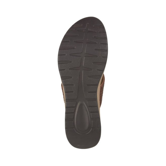 Mochi Women Brown Casual Slippers & Flip Flops (SKU: 44-199-12-36)