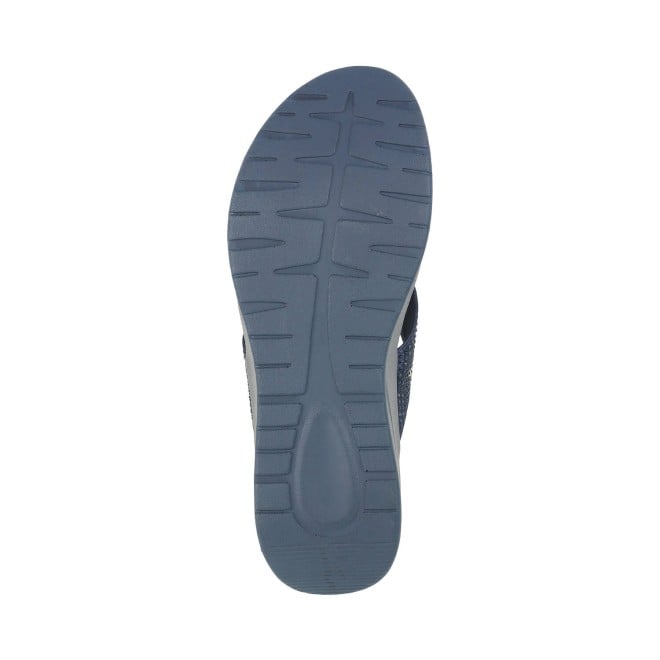 Mochi Women Blue Casual Slippers & Flip Flops (SKU: 44-199-45-36)