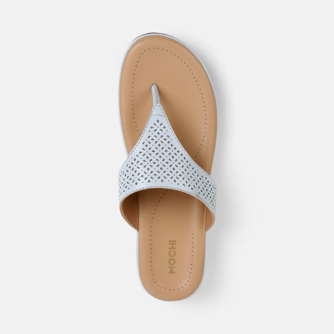 Mochi Women Blue Casual Slippers (SKU: 44-20-32-36)
