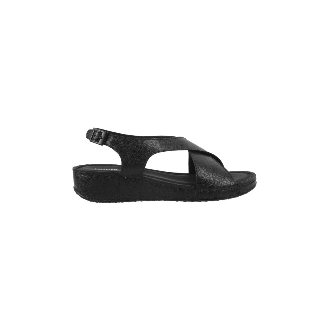 Mochi Women Black Casual Sandals (SKU: 44-207-11-37)