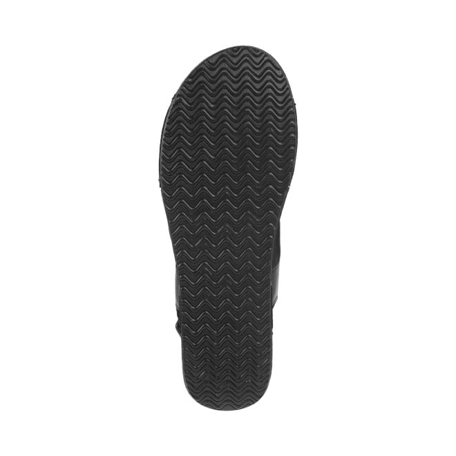 Mochi Women Black Casual Sandals (SKU: 44-207-11-38)