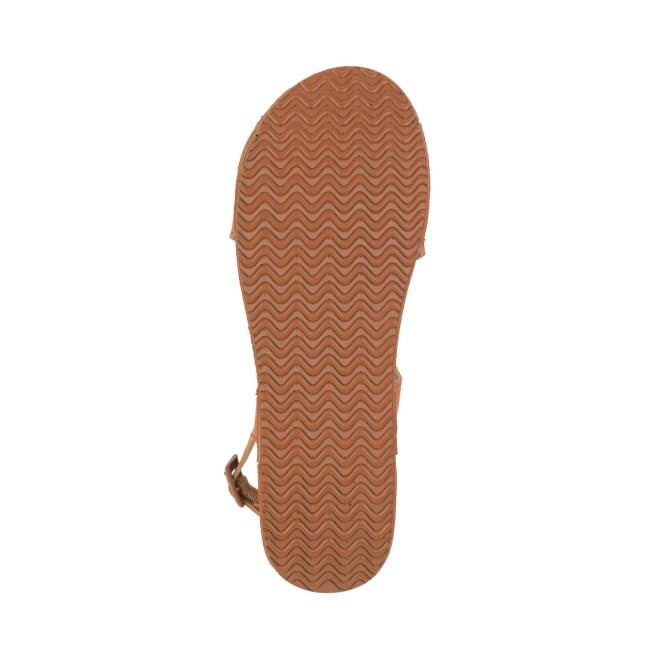 Mochi Women Tan Casual Sandals (SKU: 44-207-23-36)