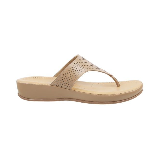 Mochi Women Beige Casual Slippers (SKU: 44-20L-20-42)