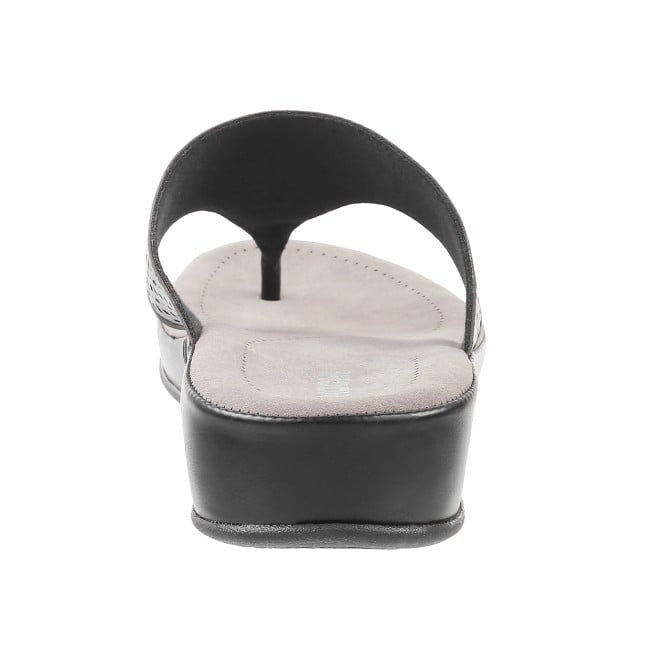 Mochi Women Black Casual Slippers (SKU: 44-20L-11-42)