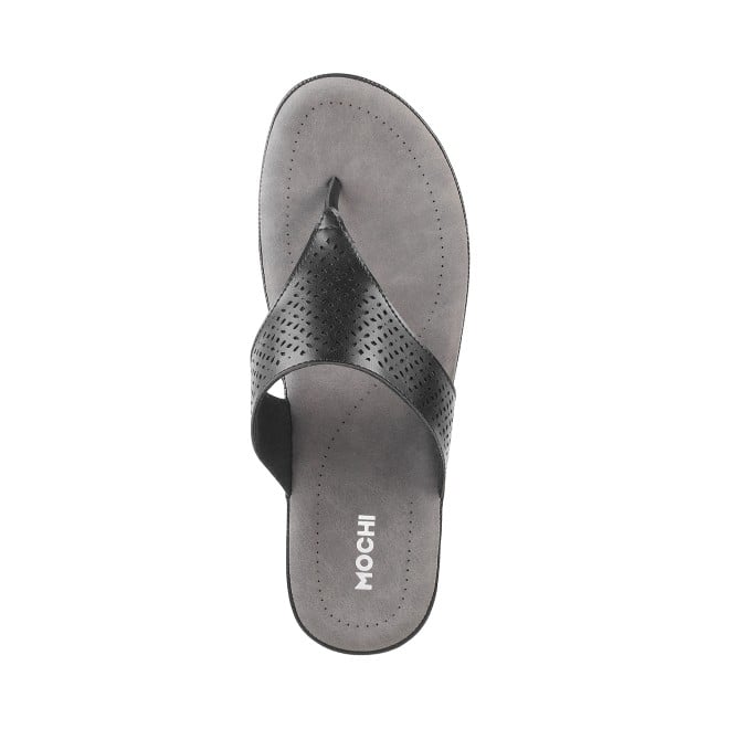 Mochi Women Black Casual Slippers (SKU: 44-20L-11-42)