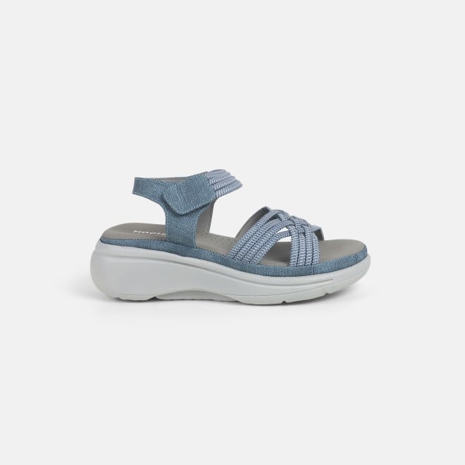 Mochi Women Blue Casual Sandals (SKU: 44-214-45-37)