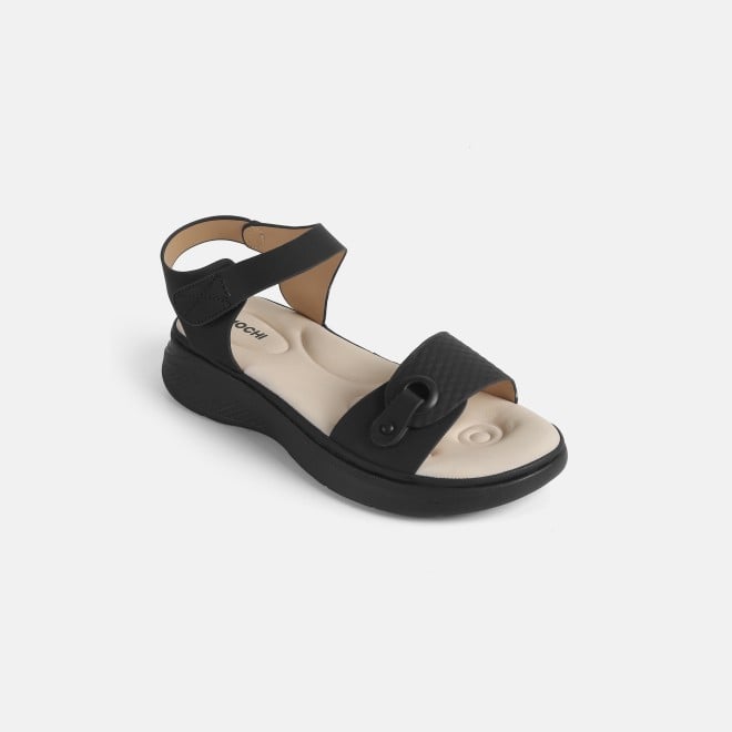 Mochi Women Navy-Blue Casual Sandals