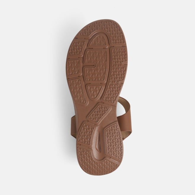 Mochi Women Tan Casual Sandals (SKU: 44-218-23-36)