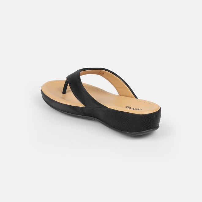 Mochi Women Black Casual Slippers (SKU: 44-228-11-36)
