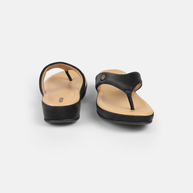 Mochi Women Black Casual Slippers (SKU: 44-228-11-42)