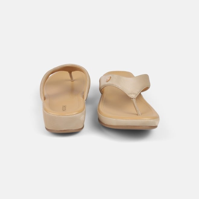 Mochi Women Beige Casual Slippers (SKU: 44-228-20-42)
