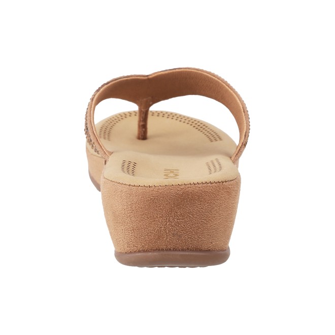 Mochi Women Gold Casual Sandals (SKU: 44-22L-15-42)