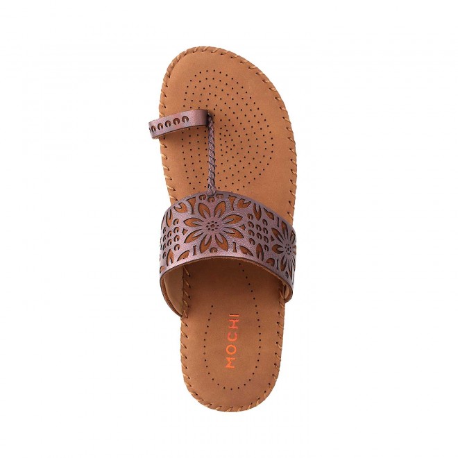 Mochi Women Antique-Gold Casual Sandals (SKU: 44-25-28-36)