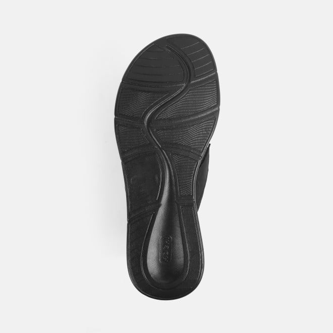 Mochi Women Black Casual Slippers (SKU: 44-254-11-36)
