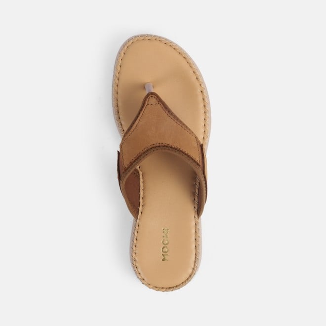 Mochi Women Beige Casual Slippers (SKU: 44-254-20-36)