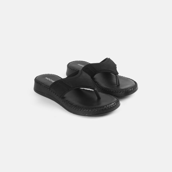 Mochi Women Black Casual Slippers (SKU: 44-254L-11-42)