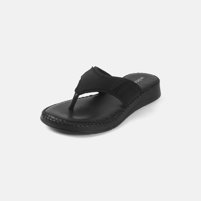 Mochi Women Black Casual Slippers (SKU: 44-254L-11-42)