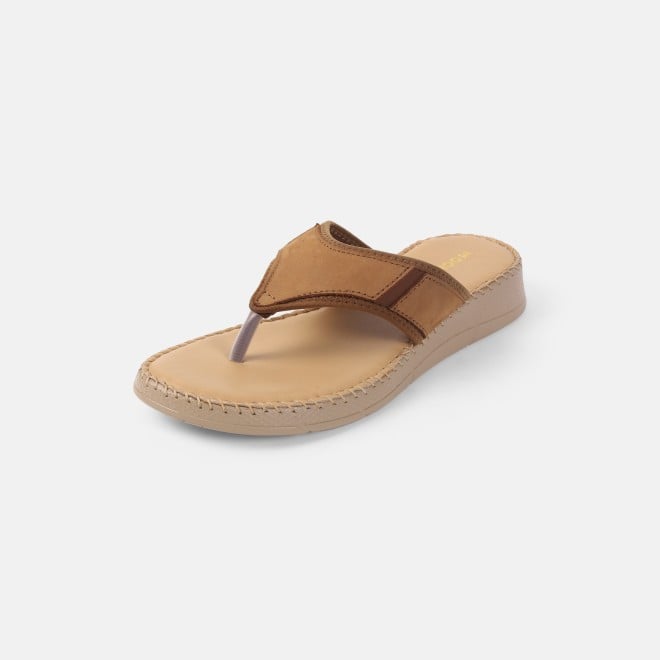 Mochi Women Beige Casual Slippers (SKU: 44-254L-20-42)