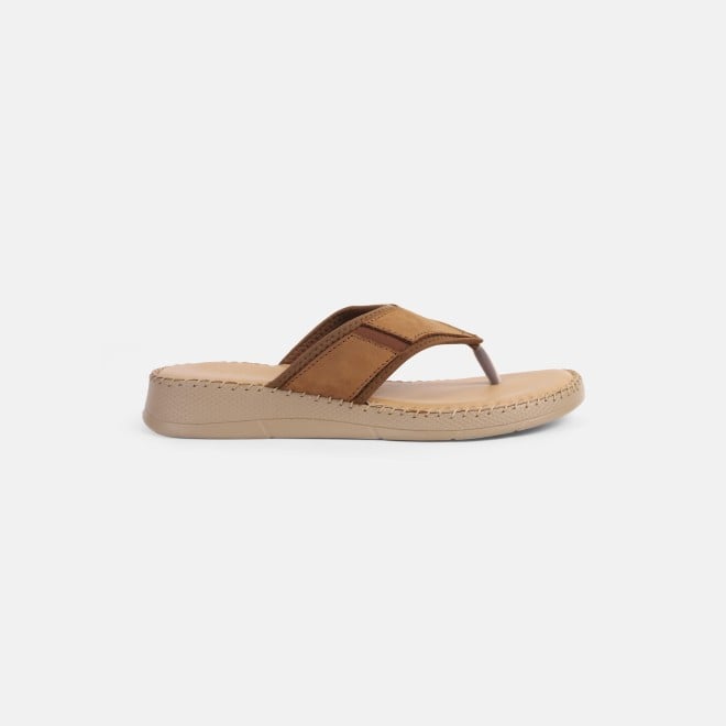 Mochi Women Beige Casual Slippers (SKU: 44-254L-20-42)