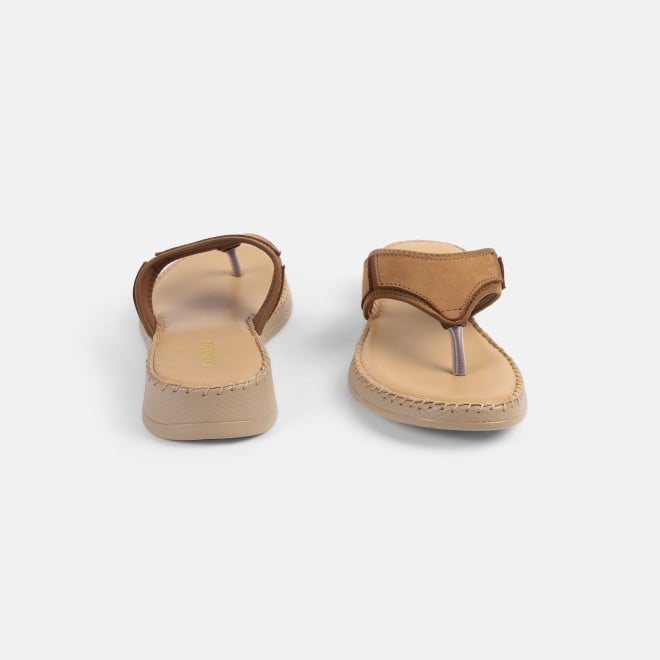 Mochi Women Beige Casual Slippers (SKU: 44-254L-20-42)