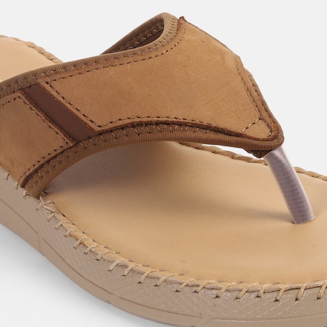 Mochi Women Beige Casual Slippers (SKU: 44-254L-20-42)