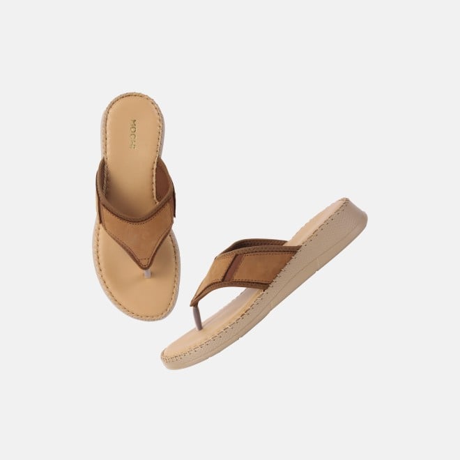 Mochi Women Beige Casual Slippers (SKU: 44-254L-20-42)