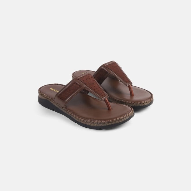 Mochi Women Brown Casual Slippers (SKU: 44-255L-12-42)