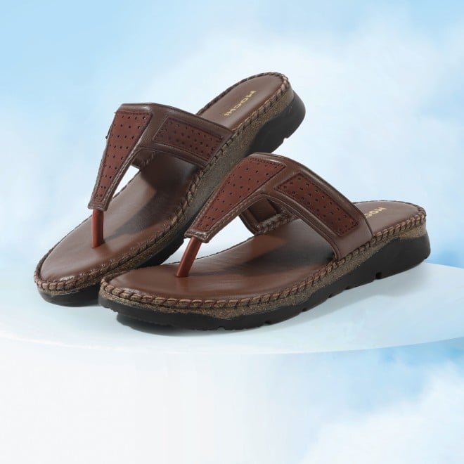 Mochi Women Brown Casual Slippers (SKU: 44-255L-12-42)