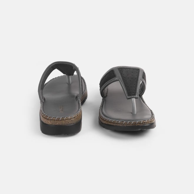 Mochi Women Grey Casual Slippers (SKU: 44-255L-14-42)