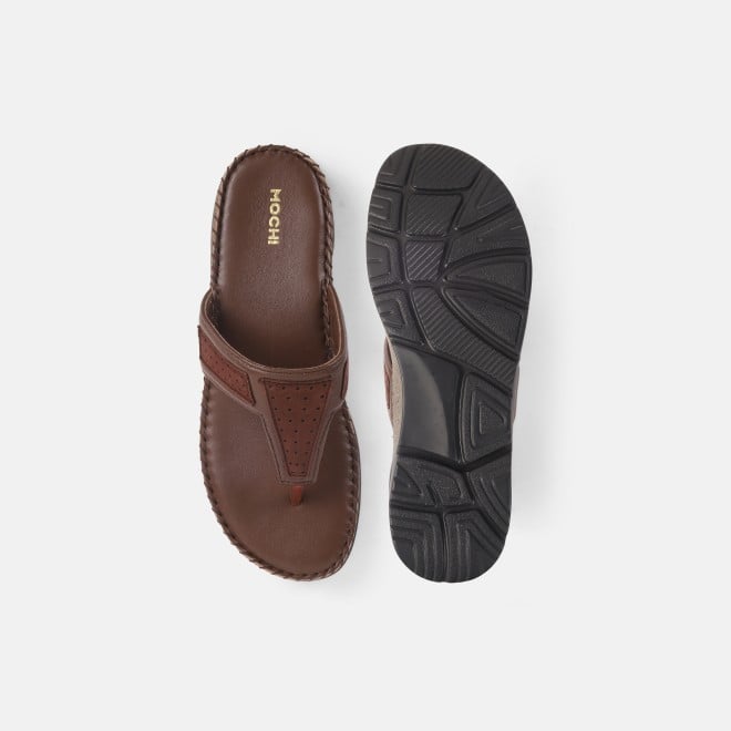 Mochi Women Brown Casual Slippers (SKU: 44-255L-12-42)