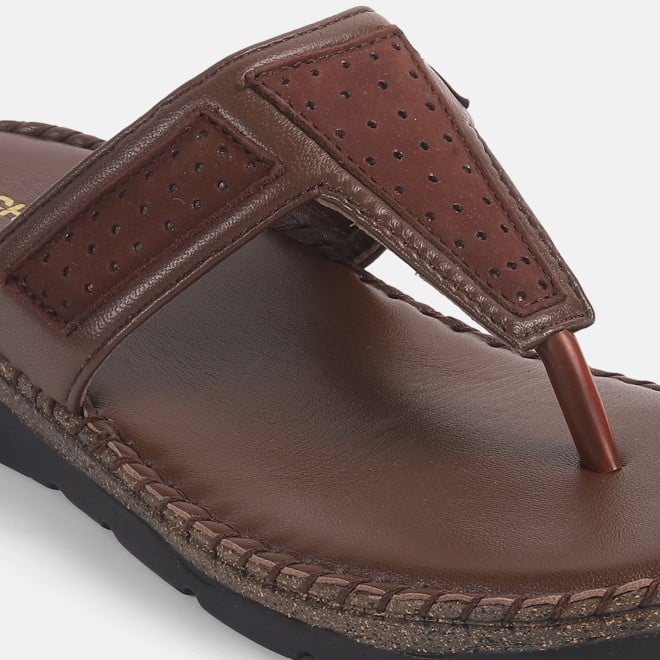 Mochi Women Brown Casual Slippers (SKU: 44-255L-12-42)