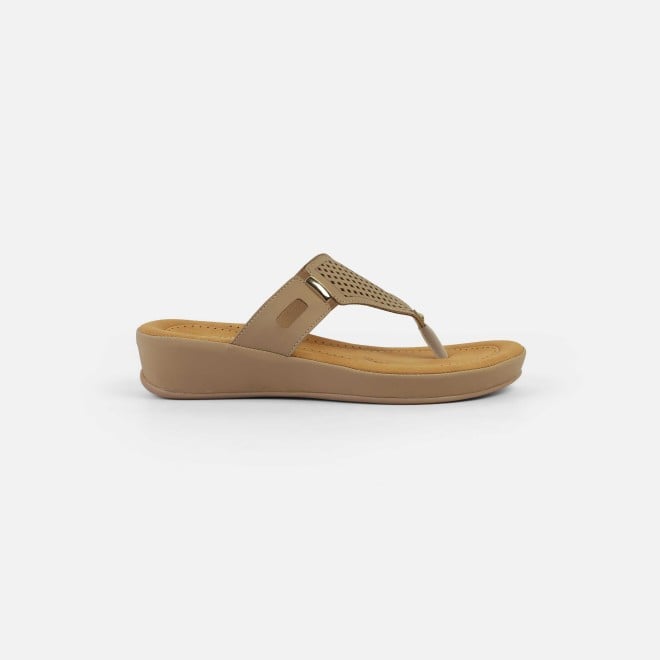 Mochi Women Peach Casual Slip Ons (SKU: 44-258-80-36)